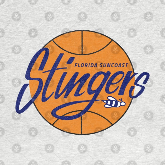 Classic Florida Stingers Basketball 1985 by LocalZonly